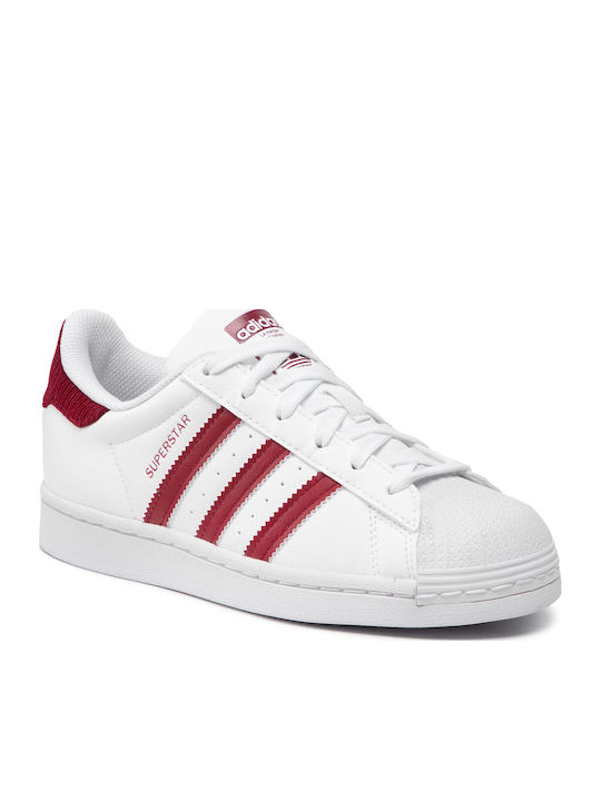 Superstar Superstar Kids Sneakers Cloud White / Team Colleg Burgundy