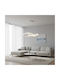 GloboStar Dexter Pendant Light White 56x56x14cm