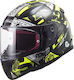 LS2 Rapid Mini Vignette Junior Kids Full Face Helmet ECE 22.05 1200gr Black/H-V Yellow FF353JVG