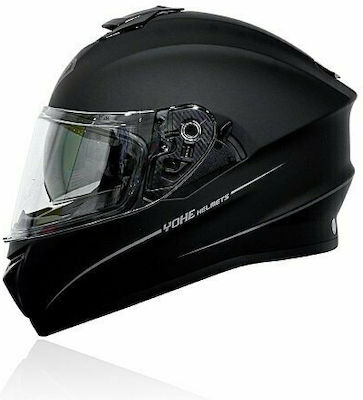 Yohe 981 Full Face Helmet with Sun Visor ECE 22.05 1450gr Black Matt 981-BLM