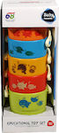 Buckets-Cups Bath Toy for 18++ Months 618-72