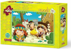 Kids Puzzle Redskin Littles for 5++ Years 50pcs Art Puzzle