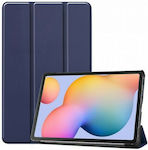 Tri-Fold Флип капак Изкуствена кожа Dark Blue (Xiaomi Pad 5 - Xiaomi Пад 5) 101912094B