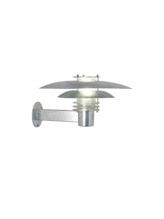 Nordlux Phoenix Wall-Mounted Outdoor Hat Light E27 IP54 42.5x22εκ.