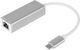Kruger & Matz 10647-376 USB-C Network Adapter with Wired Gigabit Ethernet Connection