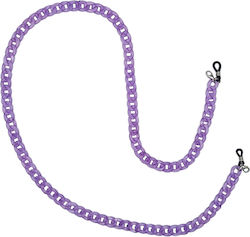 Ds Crystal Lila Brillenkette