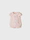 Mayoral Baby Bodysuit Set Short-Sleeved Pink