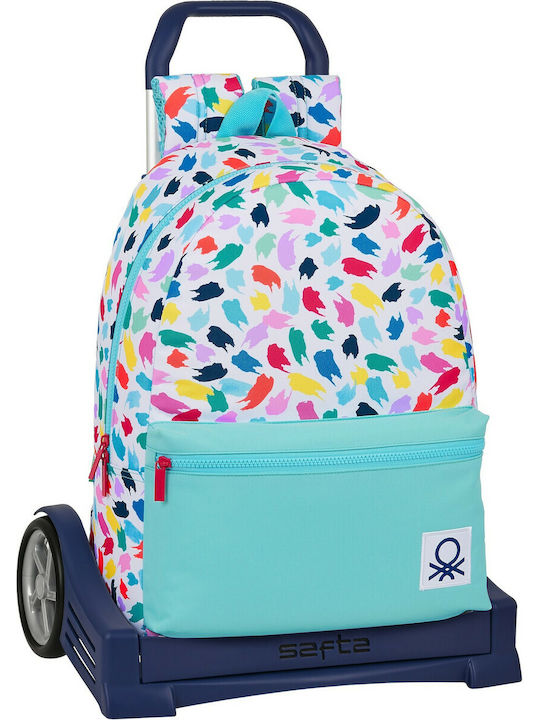 Benetton School Bag Trolley Elementary, Elementary Multicolored 14lt