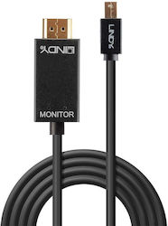 Lindy 36929 mini DP Male - HDMI male 5m