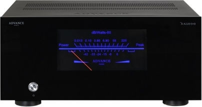Advance Acoustic X-A220 Evo Power Amplifier Hi-Fi Amplifier Mono 350W/4Ω 220W/8Ω Black