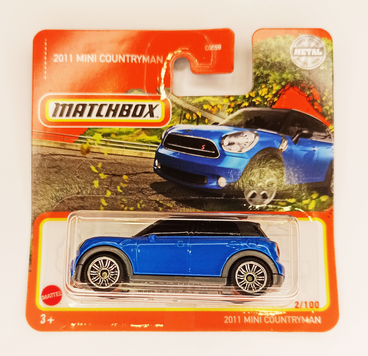 Mattel Αυτοκινητάκι Matchbox Mini Countryman 2011 για 3+ Ετών HFR71