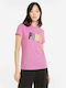 Puma Women's Athletic T-shirt Opera Mauve