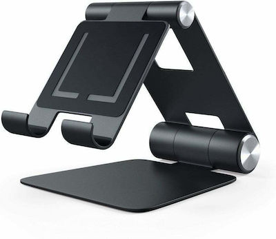 Satechi R1 Aluminum Hinge Tablet Stand Desktop Until 13.3" Black