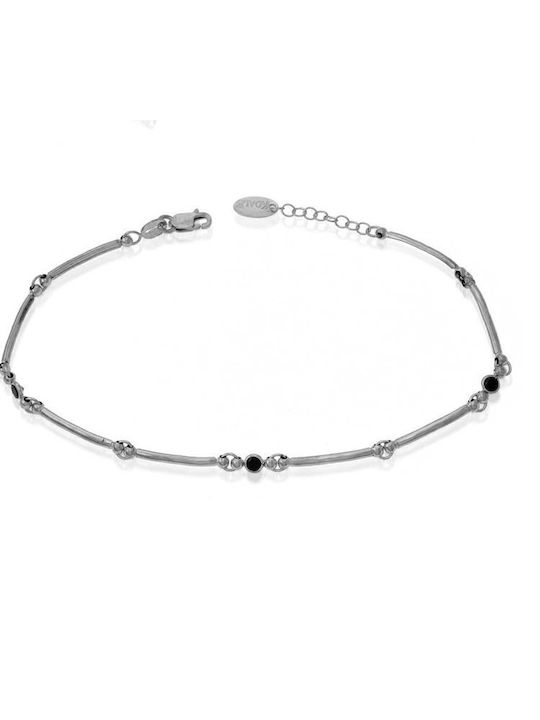 14 carat white gold bracelet