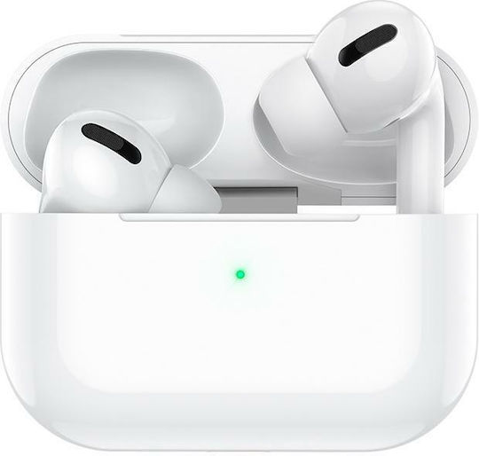 Hoco EW04 Plus In ear Bluetooth хендсфри Слушалки с Кутийка за Зареждане Бял