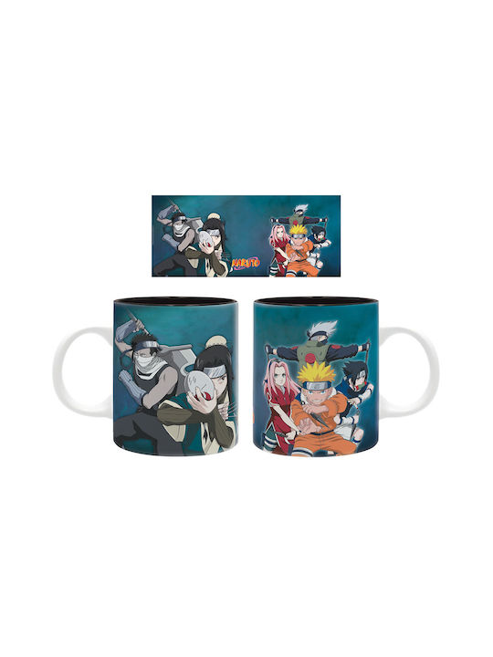 Abysse Naruto - Team 7 vs Haku/Zabuza Ceramic Cup Multicolour 320ml