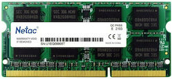 Netac 8GB DDR3 RAM cu Viteză 1600 pentru Laptop