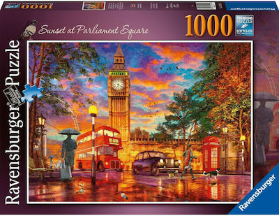 Δύση στο Λονδίνο Puzzle 2D 1000 Pieces