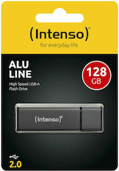 Intenso Alu Line Anthracite 128GB USB 2.0 Stick Gri