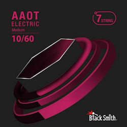 Blacksmith AANW-1060-7ST Einstellen E-Gitarrensaiten Vernickelter Stahl 10 - 60 Blacksmith AANW-1060-7ST Einstellen E-Gitarrensaiten Vernickelter Stahl 10 - 60