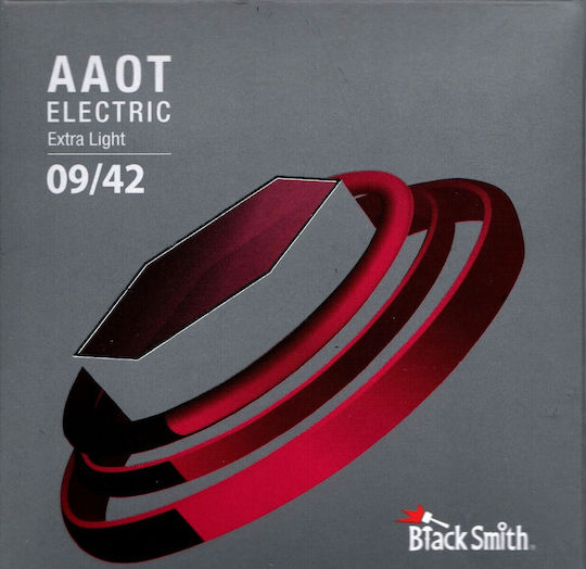 Blacksmith AASW-0942 Set Corzi Pentru Chitară Electrică Din Oțel Inoxidabil 9 - 42