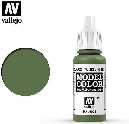 Acrylicos Vallejo Model Modellbau Farbe German Camouflage Bright Green 17ml