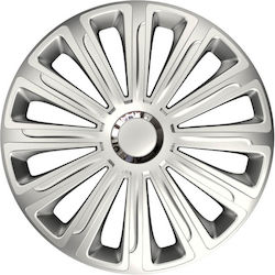 Versaco Trend Автомобилни Чаши 13" Сребристи 4 Бройки