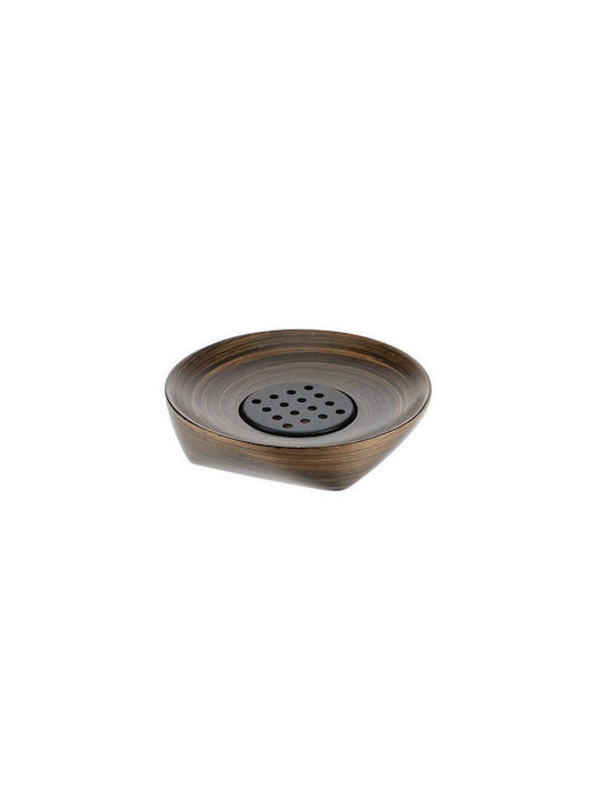 Atmosphera Resin Soap Dish Countertop Bronze