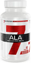 7Nutrition ALA Alpha Lipoic Acid 600mg 60 caps