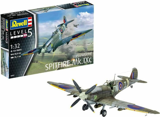 Revell Spitfire Mk.IXC Modeling Figure Airplane in Scale 1:32 03927