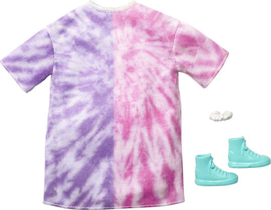 Barbie Tie-Dye Sweatshirt Dress Doll Clothes Fashionistas for 3+ years+ Years