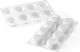Silikomart No Coating Silicone Chocolates 8 Cups Baking Pan