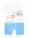Hashtag Baby Bodysuit Short-Sleeved White