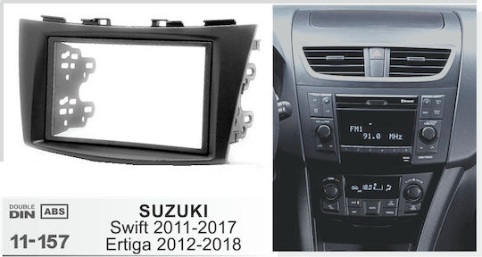 DIN Fascia Panels 2 Din for Suzuki Swift 2011-2017