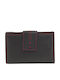 Small Leather Women's Wallet Classic Black