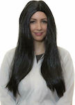 Carnival Wig Straight Black 40εκ