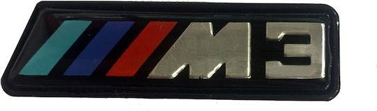 Car Brand Logo Hood BMW M3 / F30 / E90 / Series 3 (F30/F31) M3 Emblem Sticker for BMW F30/E90 5.7x1.9cm