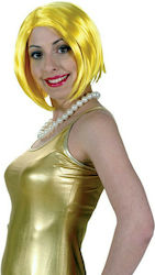 Carnival Wig Straight Yellow Fantasy