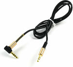 Andowl 3.5mm male - 3.5mm male Cable Black 1m (Q-T201)