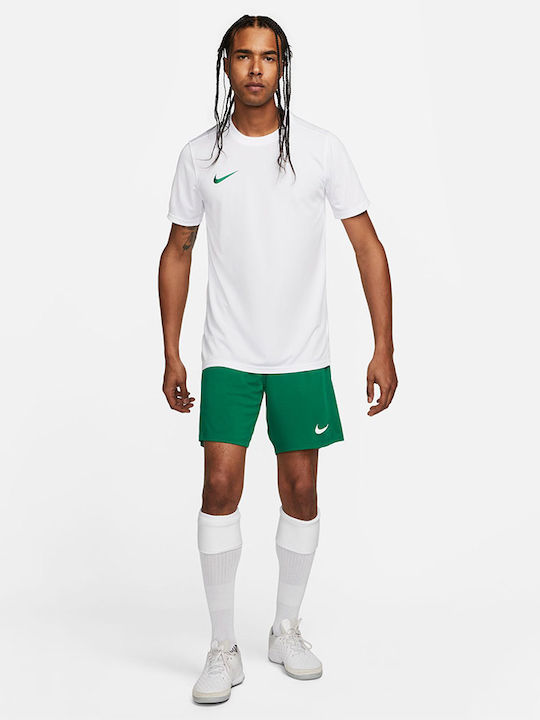 Park VII Dri-Fit Polo Herrenbluse Kurzarm Weiß