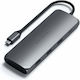 Satechi Hybrid USB-C Docking Station mit HDMI 4...