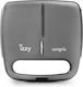 Izzy Sangria Grey IZ-2011 Τοστιέρα για 2 Τοστ 800W Γκρι