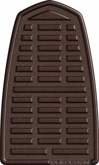 One Design Αυτοκόλλητο Προστατευτικό Ρεζερβουάρ Soft Touch Leather Καφέ