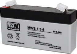 MPL MWS 1.3-6 UPS Battery 6V 1.3Ah MPL MWS 1.3-6 UPS Battery 6V 1.3Ah