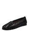 Armfull Pipoca Women's Leather Espadrilles Black