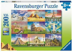 Kids Puzzle Μνημεία Κόσμου for 8++ Years 200pcs Ravensburger