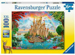 Puzzle pentru Copii Κάστρο Παραμυθιού pentru 6++ Ani 100buc Ravensburger