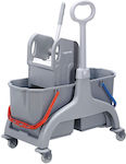 Delta Cleaning Janitor & Housekeeping Cart 2x25lt ΚΣ05Α