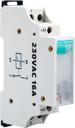Geyer Relee de Fază Blocare 16A Bipolar cu Tensiune 12V