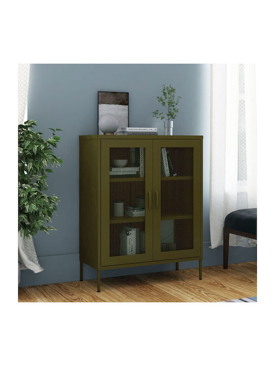 Шкаф Офис Green olive oil 80x35x101.5см